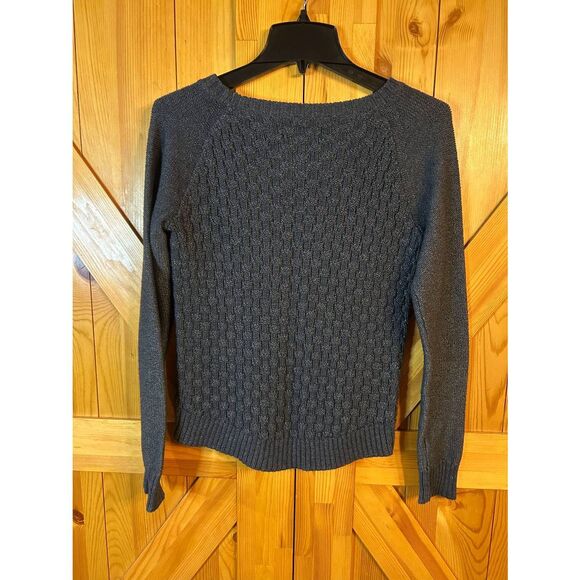Aeropostale Gray Pullover Knit Crew Neck Sweater Size Small (8900) - Picture 5 of 5